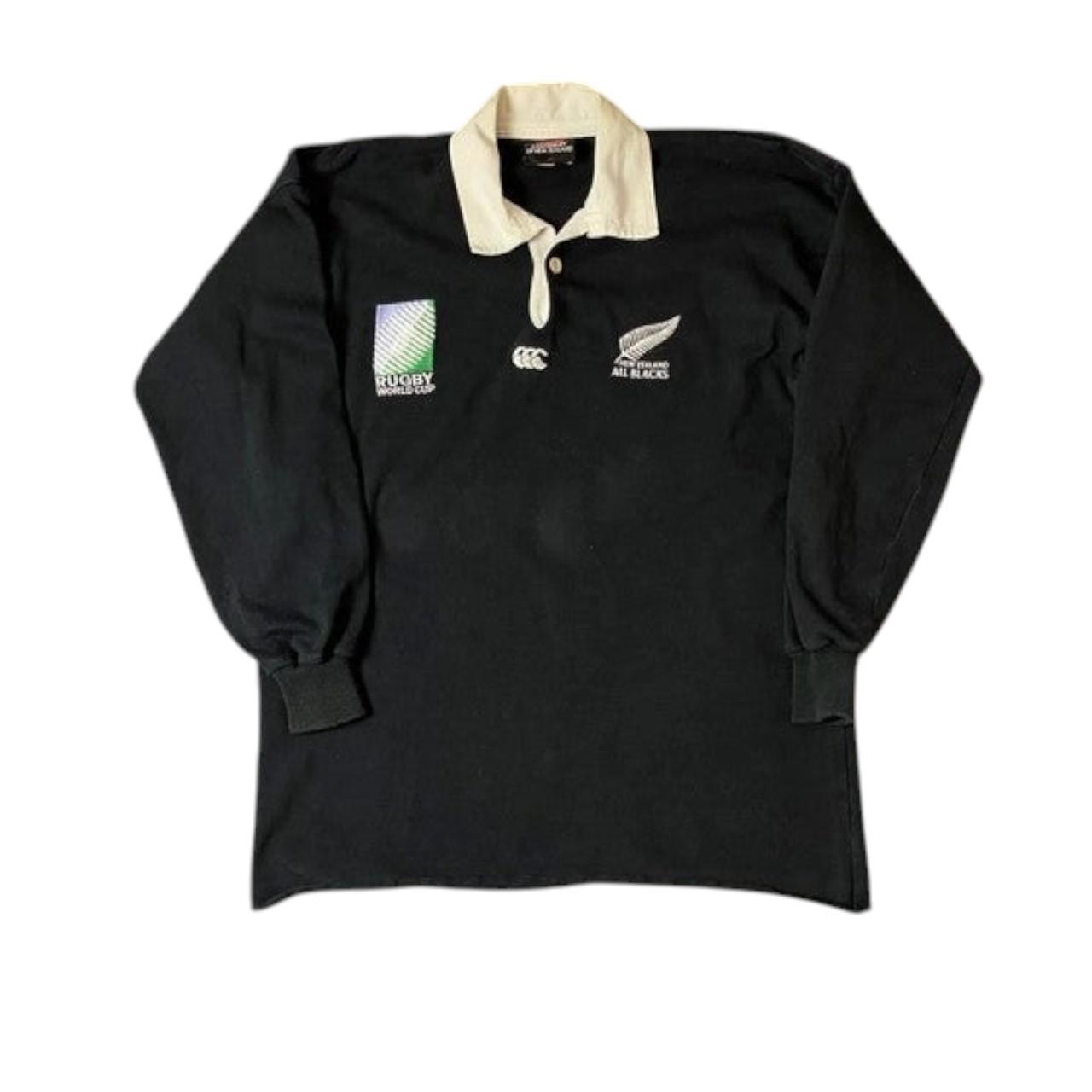 Jersey New Zealand All Blacks World Cup Rugby 1995 Canterbury