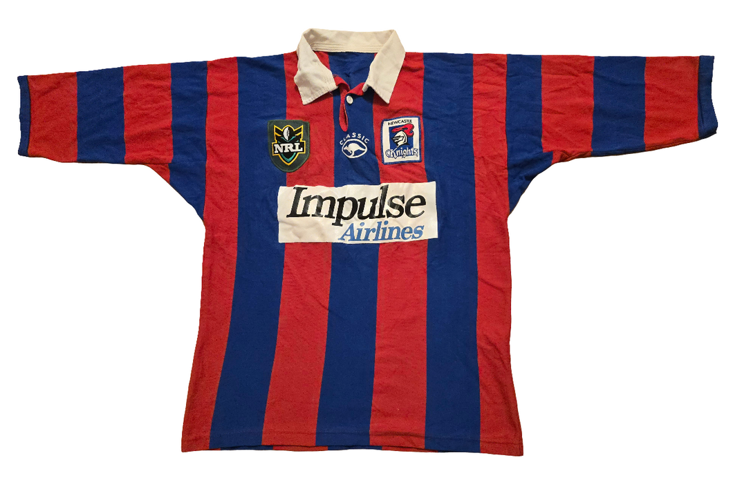 Newcastle Knights 1998 Rugby Jersey – NRL Vintage