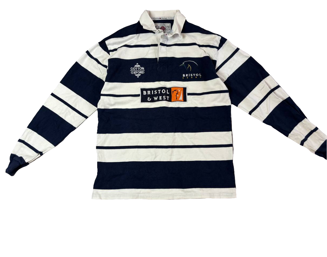 Jersey Bristol Rugby Union 1997/98 Cotton Oxford Vintage