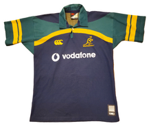 Load image into Gallery viewer, Jersey Australia Rugby 1990&#39;s Vintage Canterbury Temex

