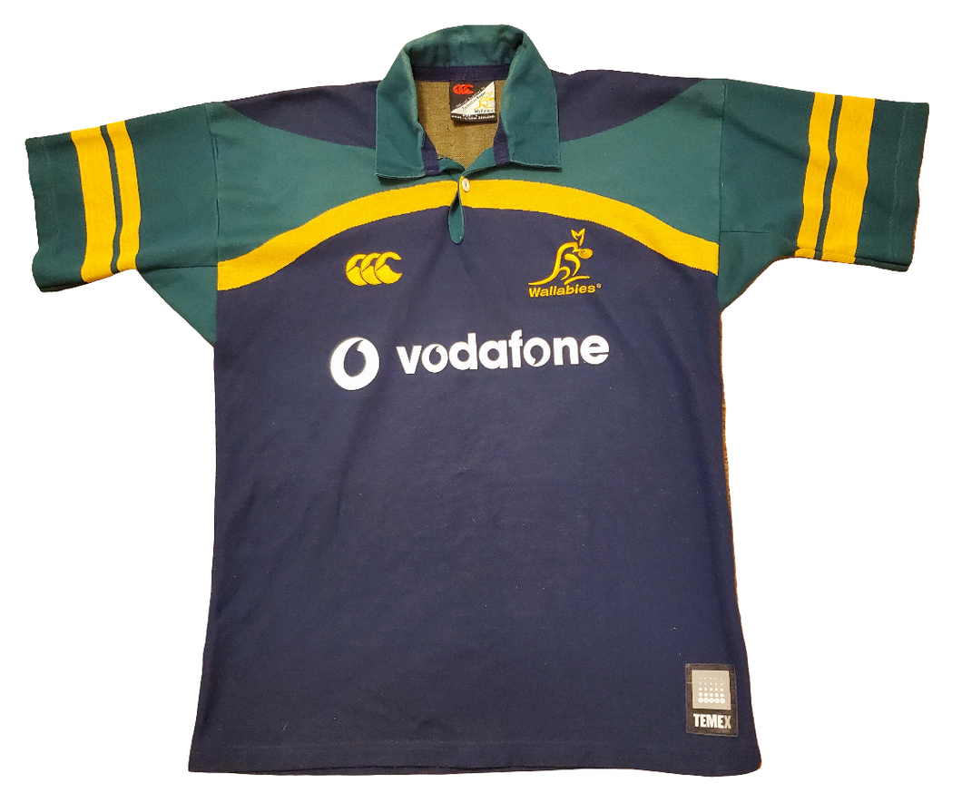Jersey Australia Rugby 1990's Vintage Canterbury Temex