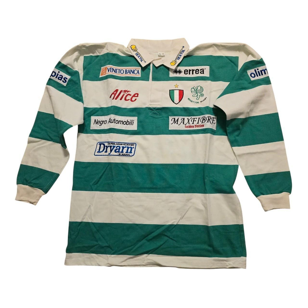 Jersey Benetton Treviso Italy No 15 Player 2007/08 Vintage