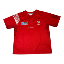 Load image into Gallery viewer, Jersey Tonga World Cup Rugby 2015 Kukri Vintage
