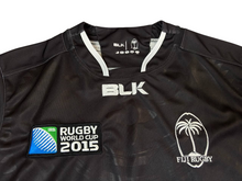 Load image into Gallery viewer, Jersey Fiji World Cup Rugby 2015 BLK
