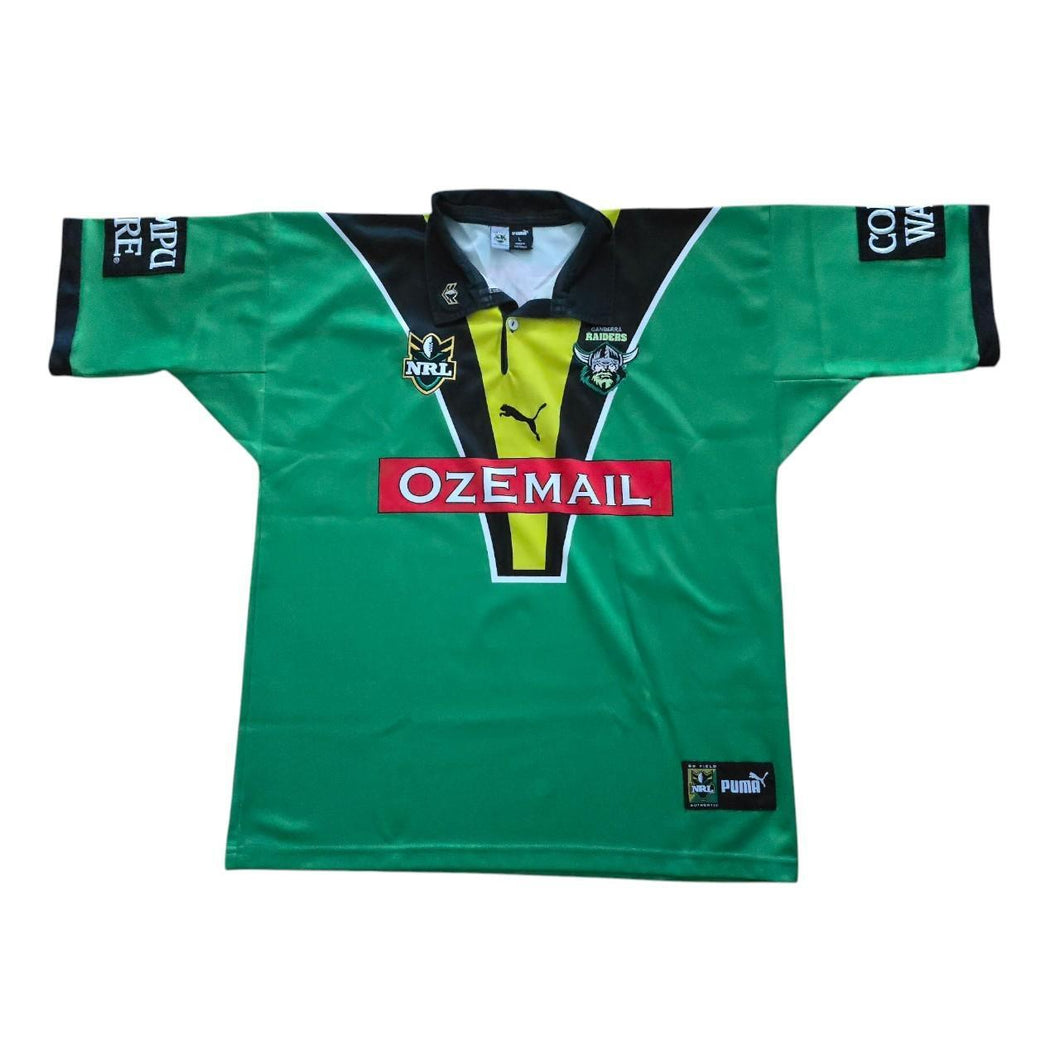 Jersey Canberra Raiders Rugby League NRL Vintage