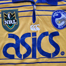 Load image into Gallery viewer, Jersey Parramatta Eels NRL Rugby Canterbury Vintage
