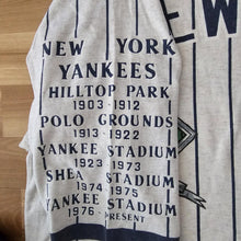 Load image into Gallery viewer, Rare Vintage Tee-shirt New York Yankees World Series Champions 1927 team 3/4 sleeve MLB Long Gone 1977

