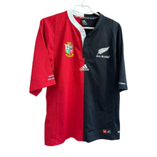 Load image into Gallery viewer, Jersey NZ All Blacks Rugby v British Irish Lions Limited edition Adidas vintage
