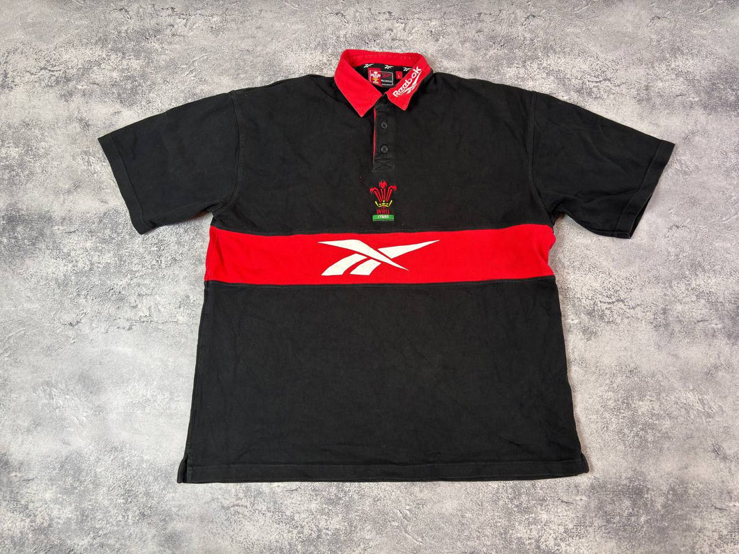 Polo Wales Rugby 2002/04 Reebok Vintage