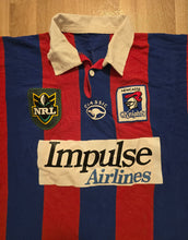 Load image into Gallery viewer, Newcastle Knights 1998 Rugby Jersey – NRL Vintage
