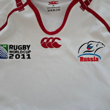 Load image into Gallery viewer, Jersey Russia World Cup Rugby 2011 Canterbury Vintage
