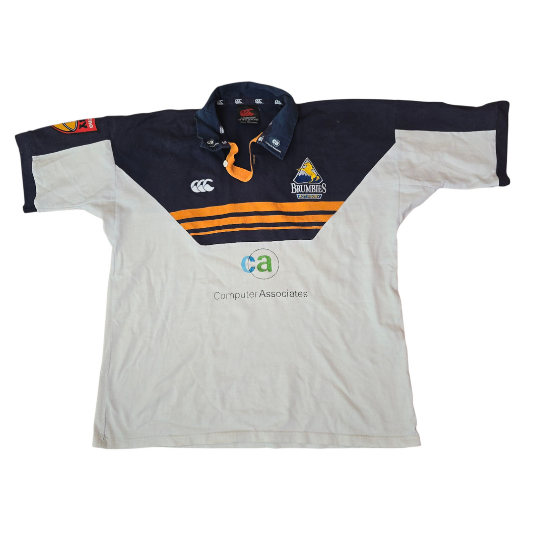 Jersey ACT Brumbies Rugby 1999/00 Canterbury Vintage