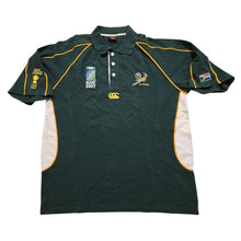 Load image into Gallery viewer, Polo South Africa World Cup Rugby Springboks 2007 Canterbury Vintage

