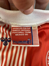 Load image into Gallery viewer, Rare authentic jersey Denmark World Cup 1986 Home Vintage
