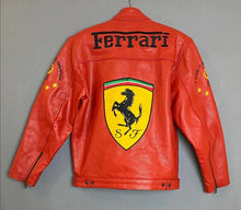 Load image into Gallery viewer, Rare Red Jacket Michael Schumacher Ferrari Formule 1 World Champion 2002 Vintage
