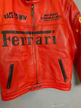 Load image into Gallery viewer, Rare Red Jacket Michael Schumacher Ferrari Formule 1 World Champion 2002 Vintage
