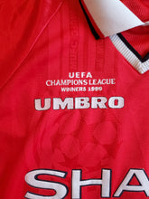Load image into Gallery viewer, Rare Jersey Manchester United UEFA Champions League 1999 Vintage
