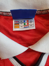 Load image into Gallery viewer, Rare Jersey Manchester United UEFA Champions League 1999 Vintage

