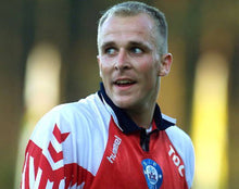 Load image into Gallery viewer, Jersey Henrjk Tømrer FC Silkeborg 2000 Denmark Player Issue
