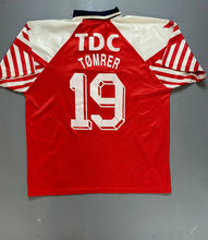 Load image into Gallery viewer, Jersey Henrjk Tømrer FC Silkeborg 2000 Denmark Player Issue

