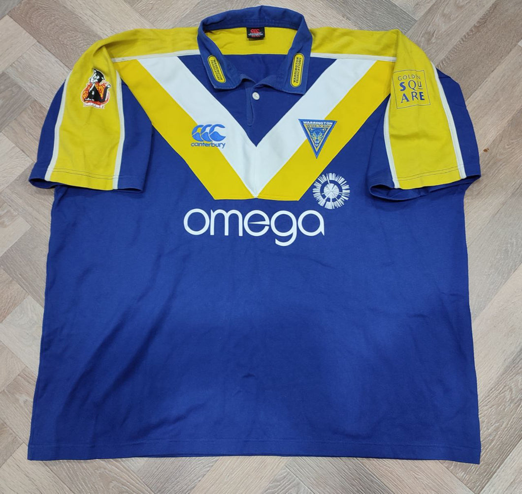 Jersey Rugby Warrington Wolves 2007 Canterbury Vintage