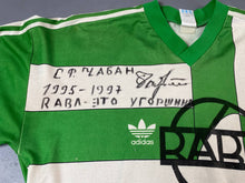Load image into Gallery viewer, Rare Match Worn Jersey Gyori ETO FC 1992-93 Adidas Vintage
