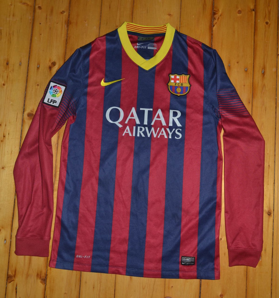 Jersey FC Barcelona 2013-14 home