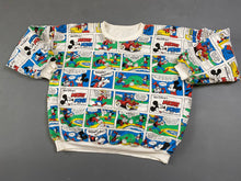 Load image into Gallery viewer, Rare authentic reversible sweatshirt Mickey Mouse The Walt Disney 1986 Vintage
