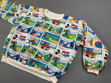 Load image into Gallery viewer, Rare authentic reversible sweatshirt Mickey Mouse The Walt Disney 1986 Vintage
