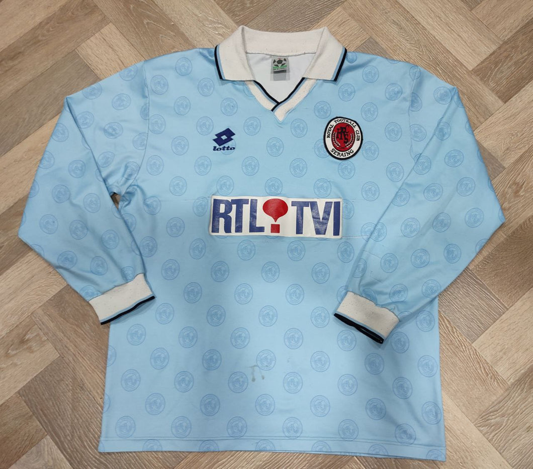 Rare Match Worn Jersey RFC Seraing 1994-95 Away Lotto Vintage