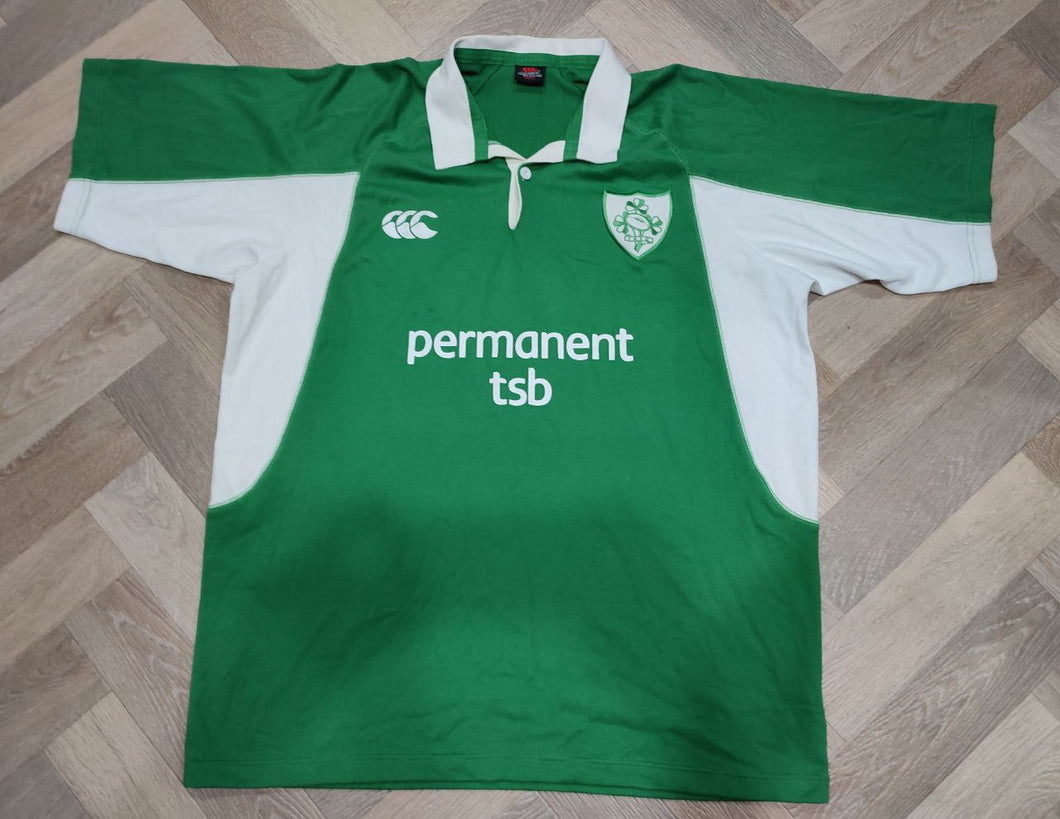 Jersey Ireland Rugby 2004/06 home Vintage