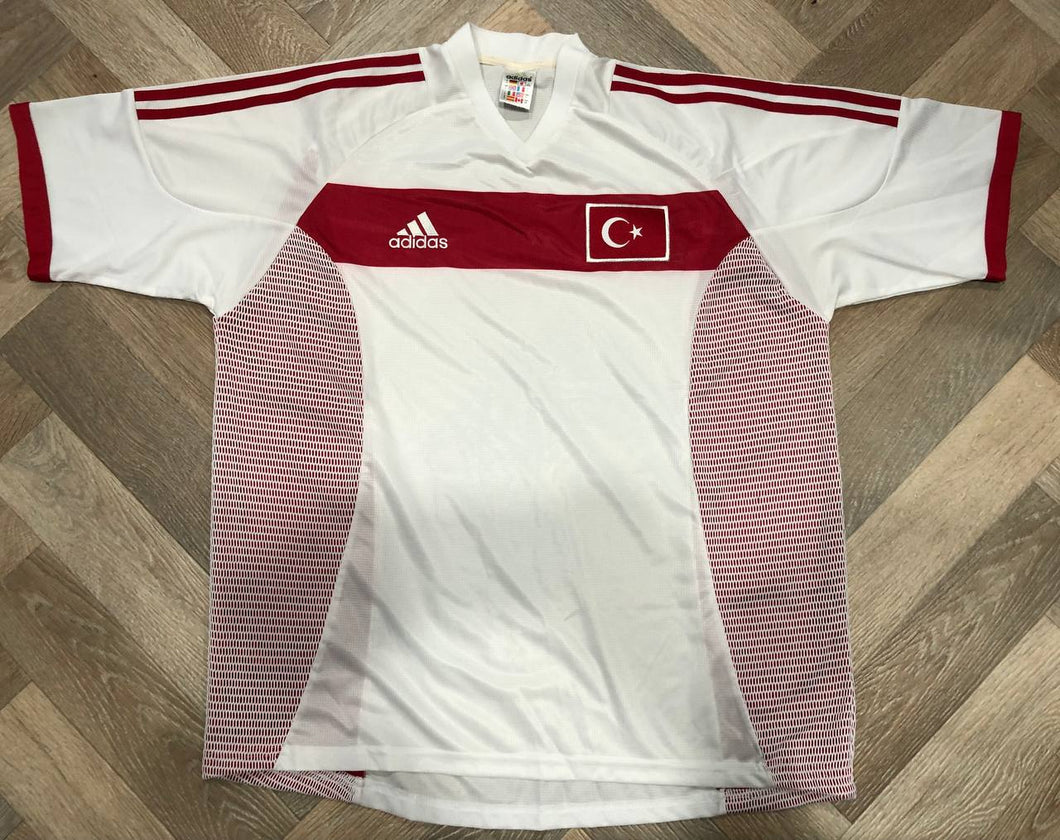 Jersey Soccer Turkey 2002-2004 away Vintage