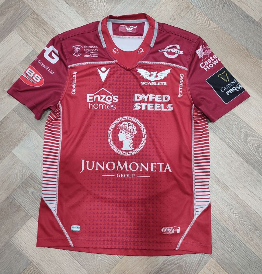 Jersey Rugby Scarlets 2019/20 home Macron