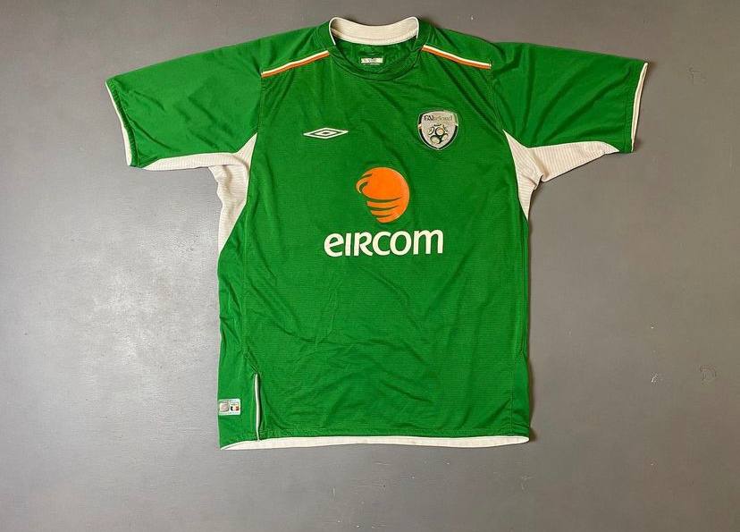 Jersey Ireland National Team 2004/06 home Umbro
