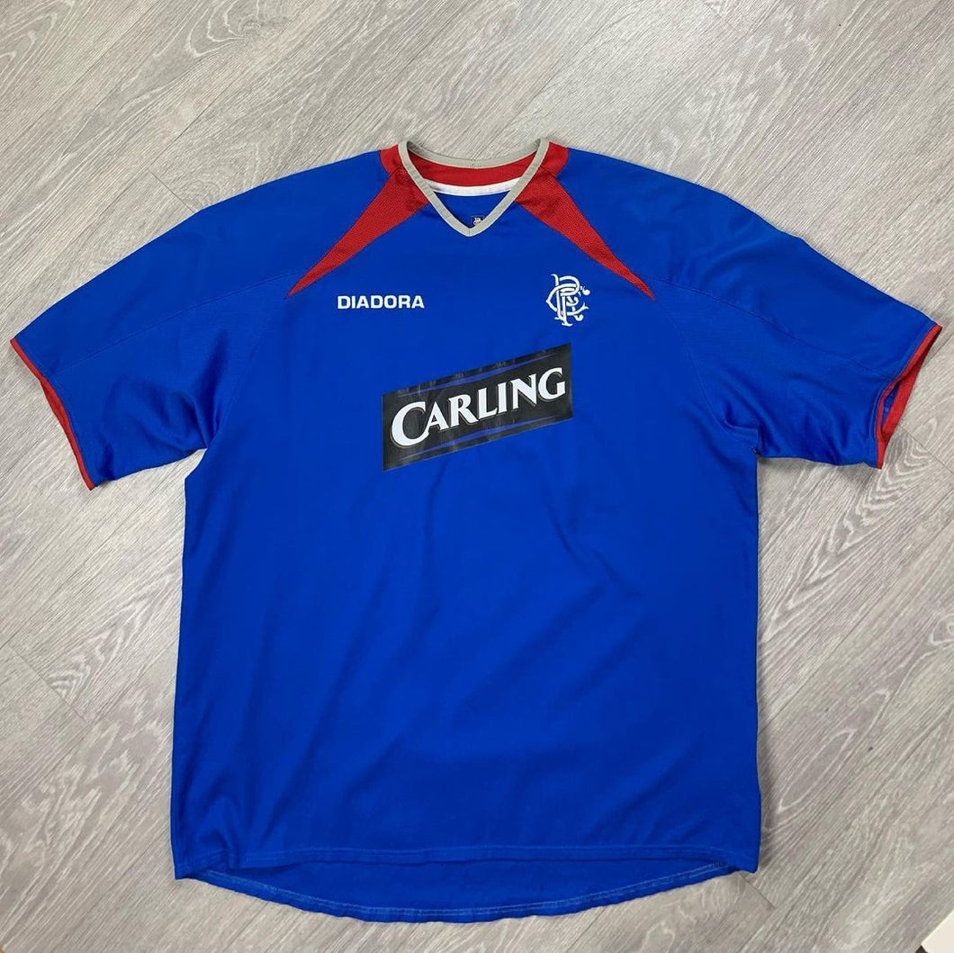 Jersey Rangers Glasgow 2003-2005 home Vintage