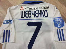 Load image into Gallery viewer, Rare Authentic Match Worn jersey Shevchenko #7 Dynamo Kiev 2011-2012
