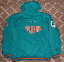 Load image into Gallery viewer, Jacket Miami Dolphins Vintage 1990&#39;s NFL
