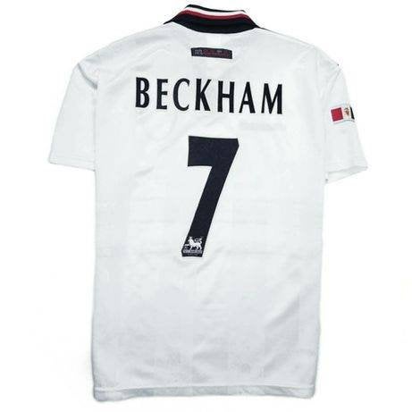 Jersey David Beckham Manchester united 1997-98 Umbro Vintage