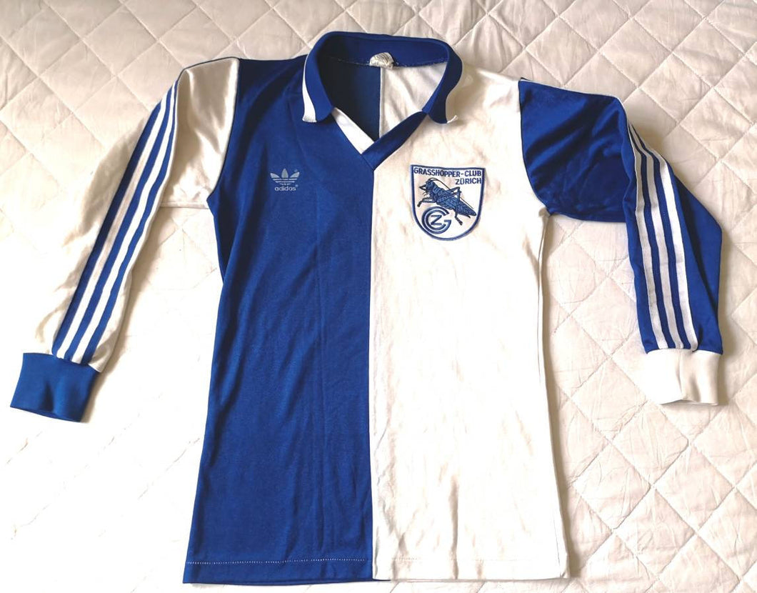 Jersey Grasshoppers Club Zurich 1982/83 Adidas Vintage