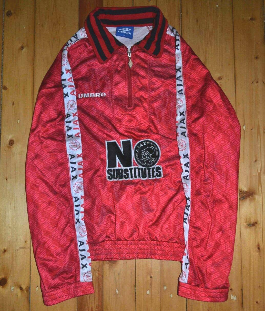 Vintage Jacket Ajax Amsterdam 1994-1995 Umbro Vintage Size XL
