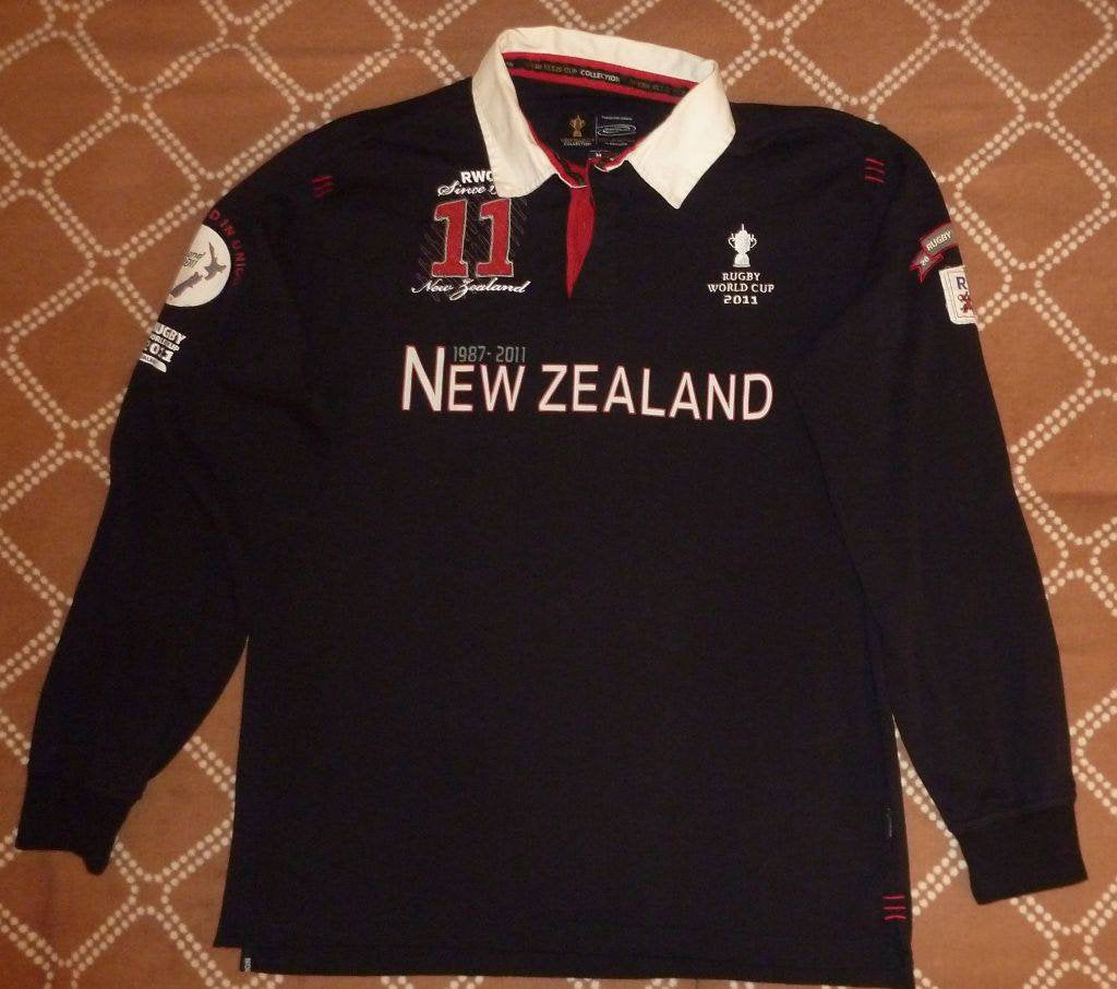 Authentic jersey New-Zealand World Cup Rugby 2011 Collection