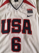 Load image into Gallery viewer, Authentic jersey LeBron James #6 FIBA World Cup 2006 USA Nike XL

