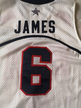 Load image into Gallery viewer, Authentic jersey LeBron James #6 FIBA World Cup 2006 USA Nike XL
