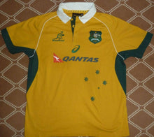 Load image into Gallery viewer, Jersey Australia Wallabies Rugby 2016 home L Asics
