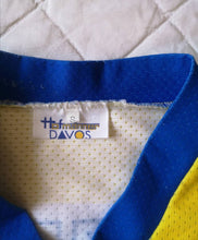 Load image into Gallery viewer, Vintage Jersey Hockey Davos with a authentic signatures of players
