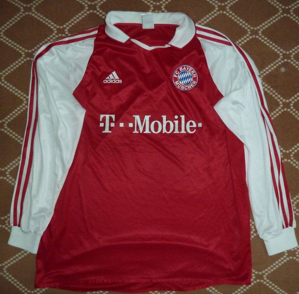 Maillot de Bayern Munich 2003-2004 home Adidas XL Vintage