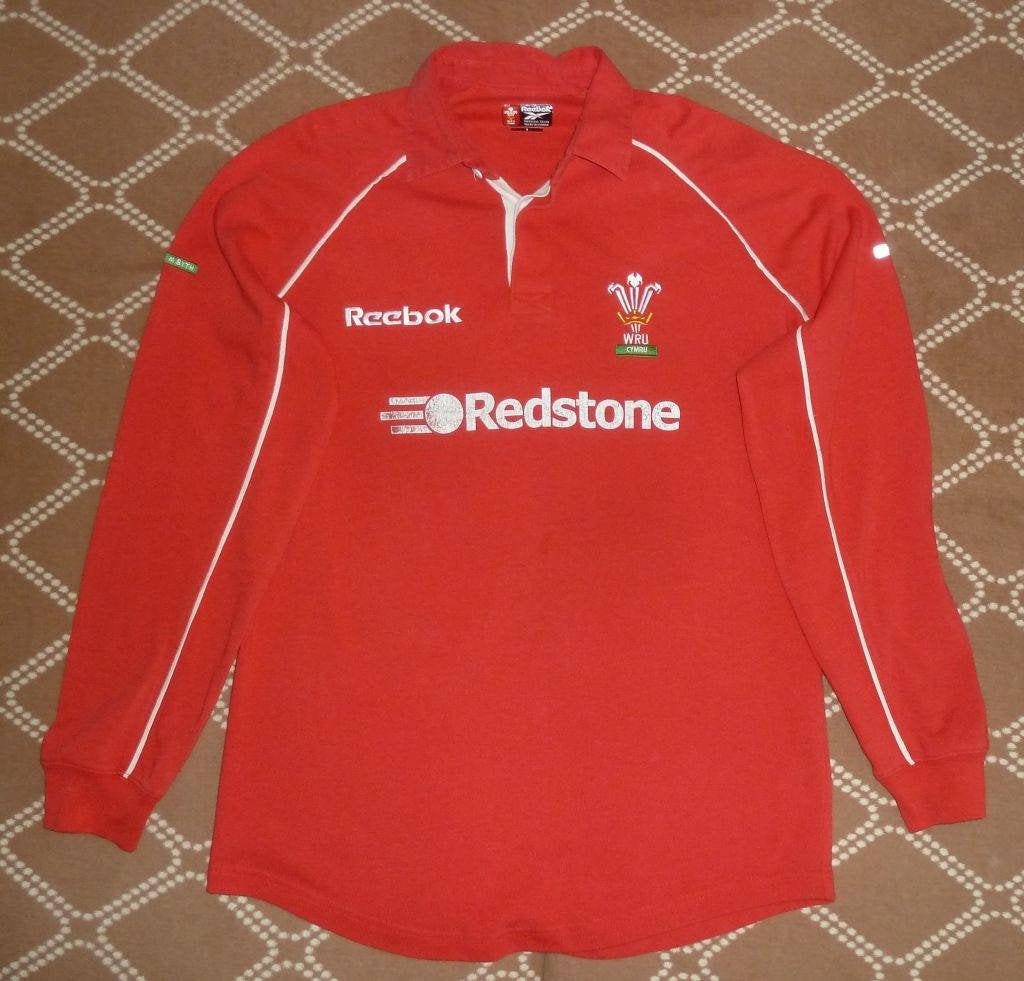 Jersey Wales Rugby 2000 home Reebok Vintage