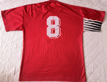 Load image into Gallery viewer, Vintage Soccer jersey Adidas #8 match worn 1990&#39;s
