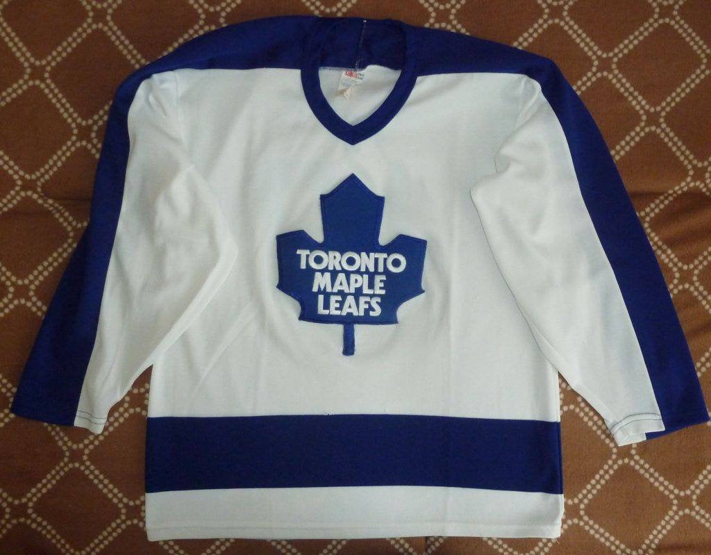 Authentic jersey hockey Toronto Maple Leafs 1980's CCM Vintage