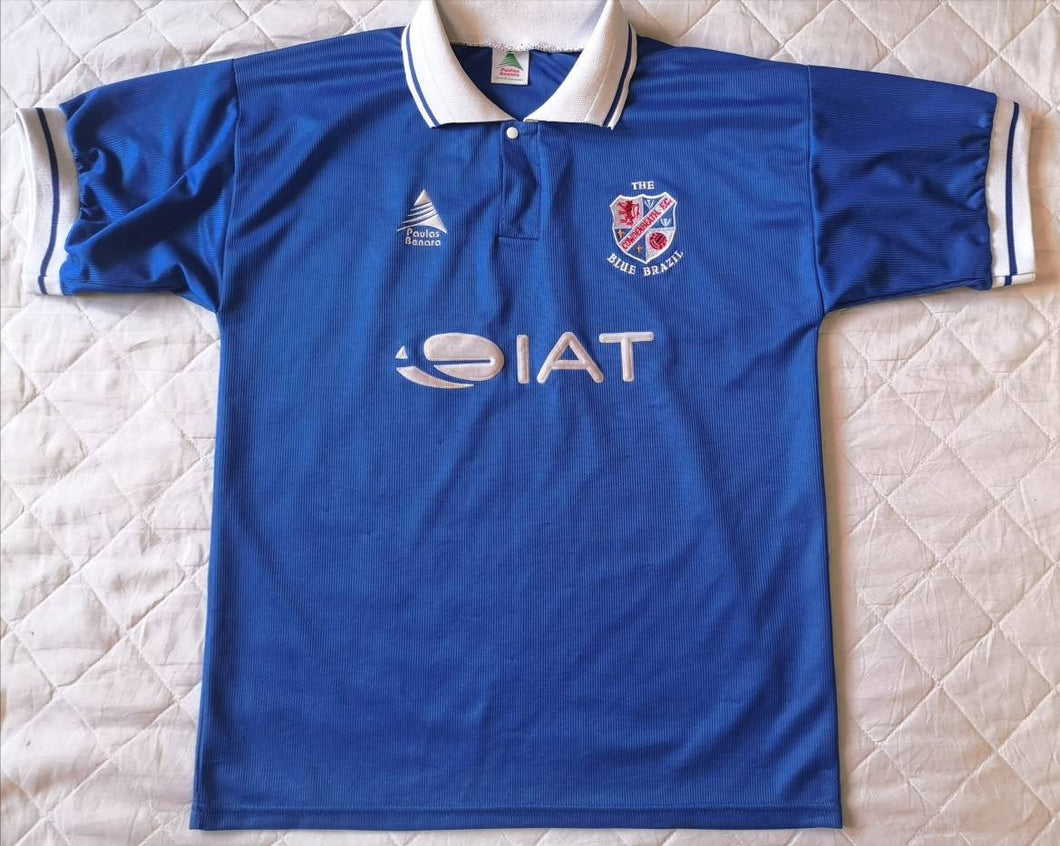 Authentic jersey Cowdenbeath 1999-00 Paulas Benara vintage